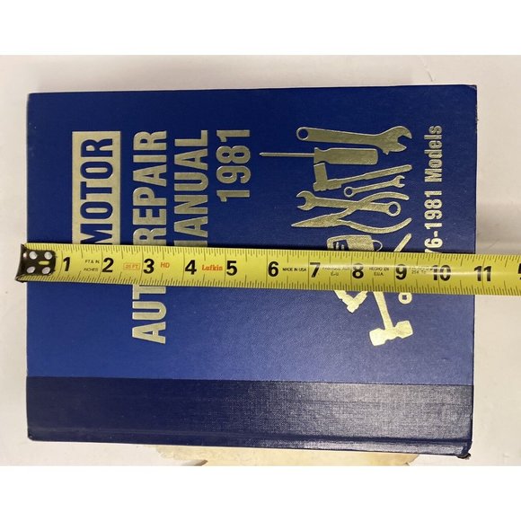Motor Auto Repair Manual 1981 -for 1976-1981 Models- Hardcover Book DC - Picture 15 of 16